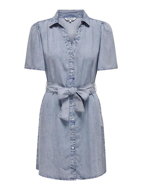 ONLY Blusekjole  blue denim