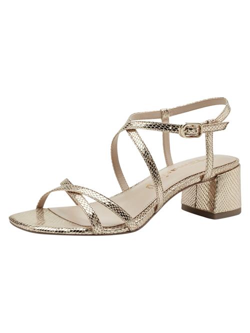 Tamaris Sandaler med rem  guld
