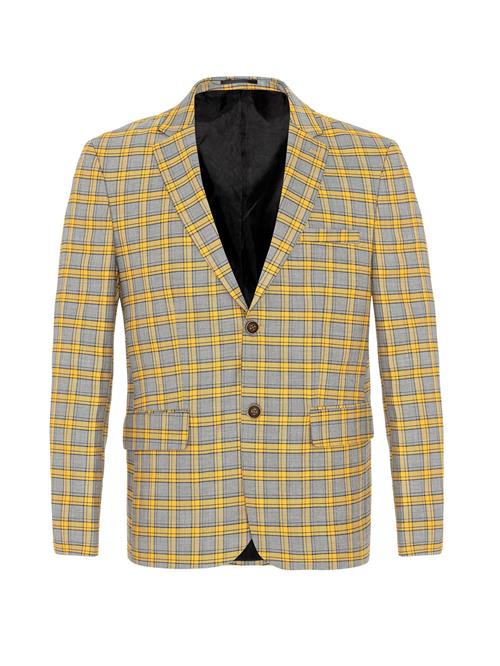 Daniel Hills Jakke  gul / grå