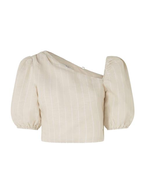 Pepe Jeans Bluse 'MATI'  sand / hvid