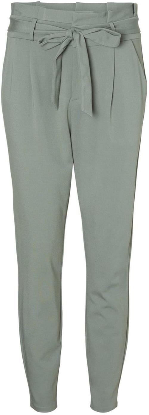 VERO MODA Bukser med lægfolder 'Eva'  grøn