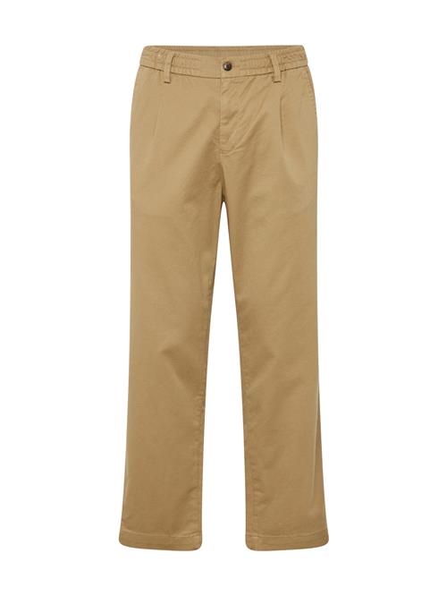 JACK & JONES Lærredsbukser 'JPSTKARL JJLAWRENCE'  mørkebeige