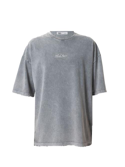 VAMOS CLO Bluser & t-shirts  grå / sort / hvid