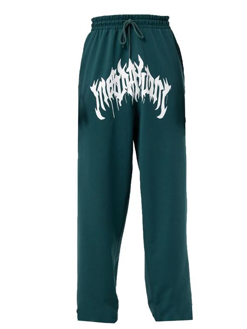 VAMOS CLO Bukser  petroleum / hvid