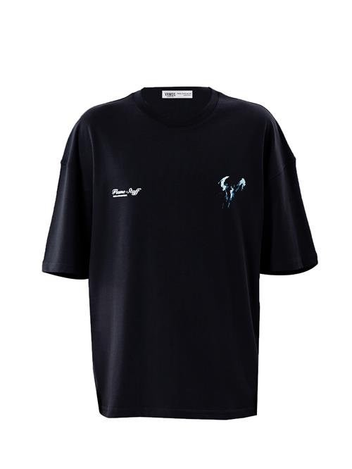 VAMOS CLO Bluser & t-shirts  blå / sort / hvid