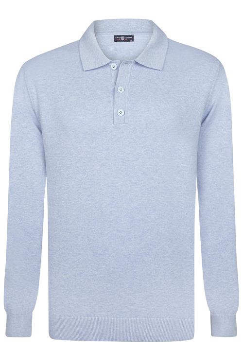 Jimmy Sanders Pullover  blå-meleret