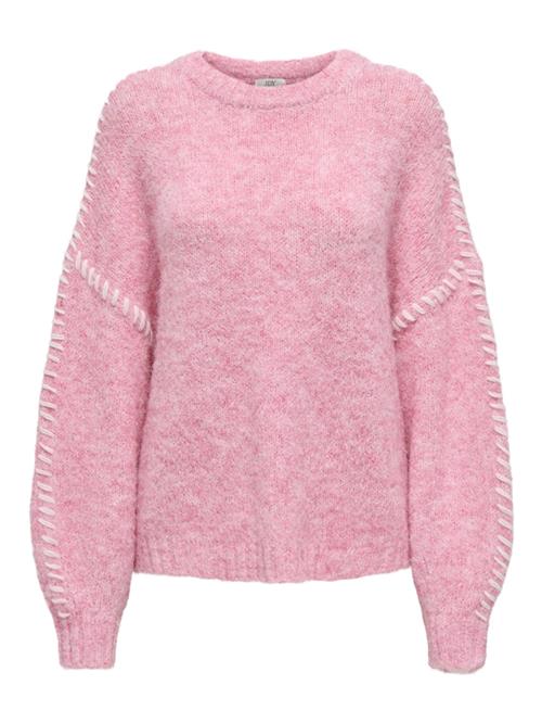 JDY Pullover 'JDYZoey'  blomme / hvid