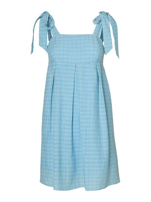 SELECTED Sommerkjole 'SLFKAYA'  blue denim / hvid