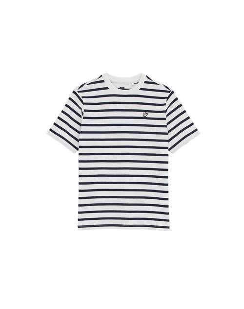 WE Fashion Shirts  mørkeblå / hvid