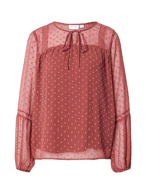 VILA Bluse 'Viedee'  burgunder