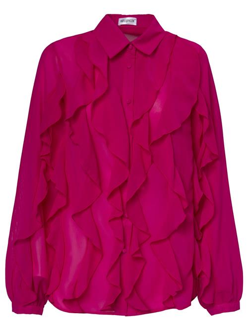 Influencer Bluse  hindbær