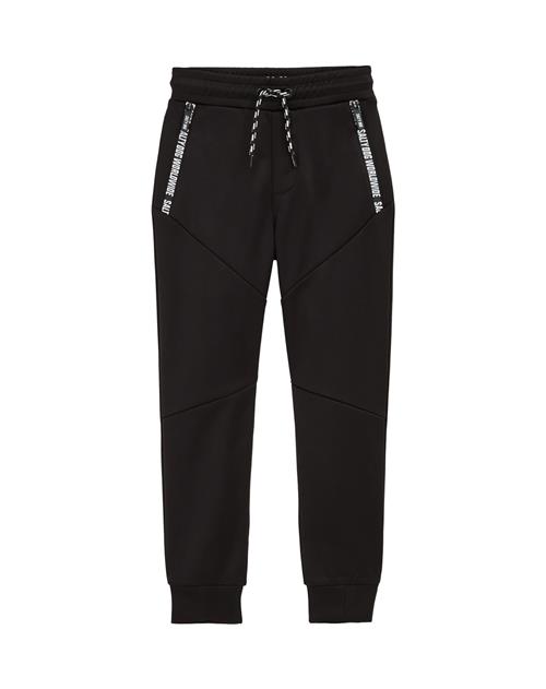 WE Fashion Bukser  sort / hvid