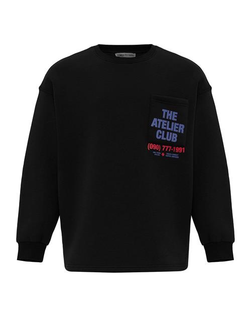 Dandalo Sweatshirt  blå / rød / sort