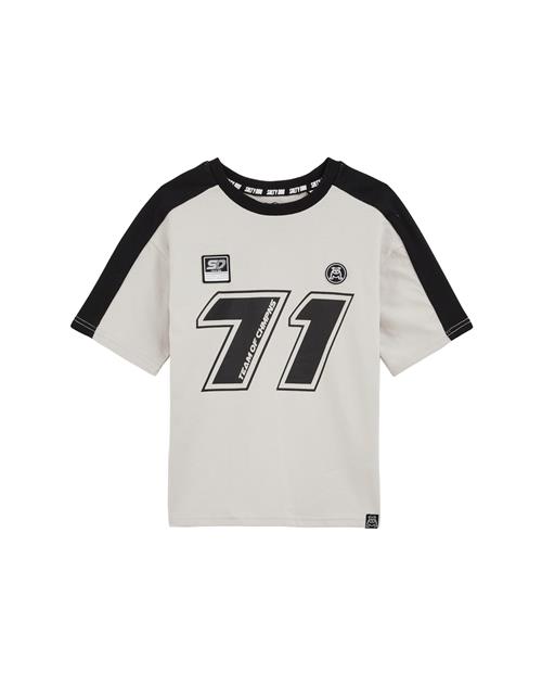 WE Fashion Shirts  lysegrå / sort