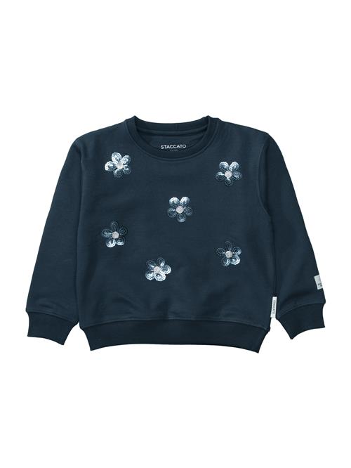 STACCATO Sweatshirt  mørkeblå / sølv