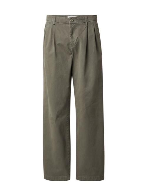 JACK & JONES Bukser med lægfolder  oliven