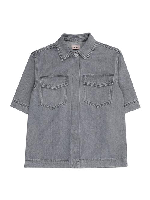 ONLY GIRLS Bluse  grey denim