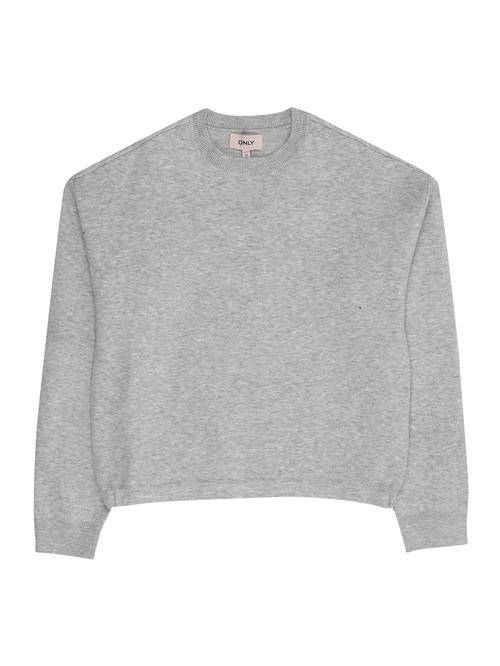 ONLY GIRLS Pullover 'KOGSUMMER'  lysegrå