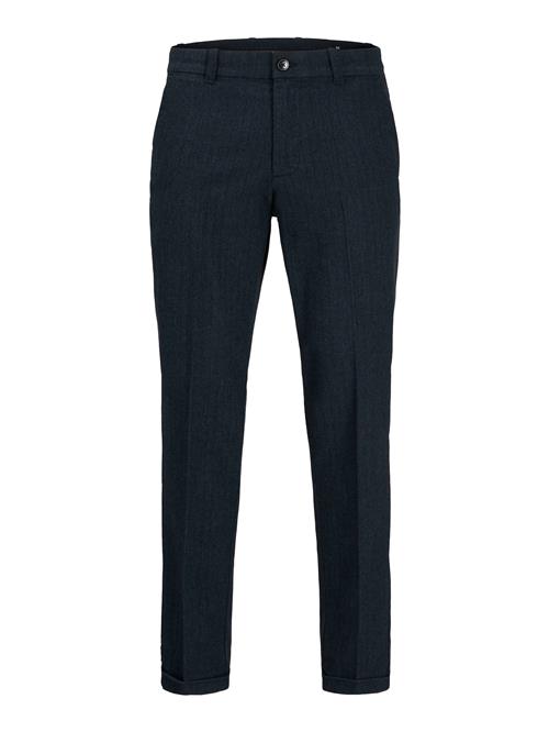 JACK & JONES Lærredsbukser 'JPSTACE JJHENRY'  navy