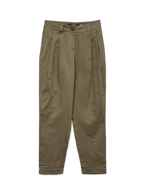 VERO MODA Bukser med lægfolder  oliven