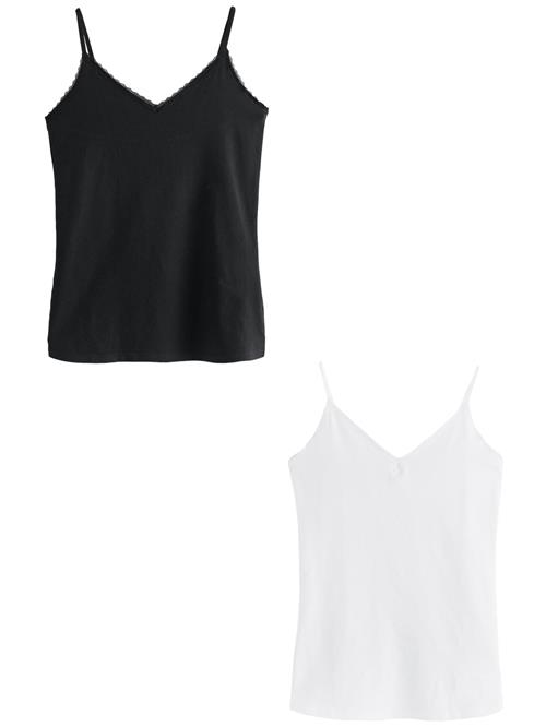 Next Overdel  sort / hvid