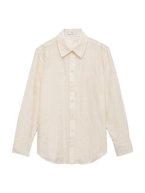 MANGO Bluse 'Aurelia'  nude