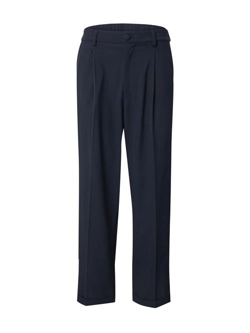 ABOJ ADEJ Bukser med lægfolder 'Tesfaye'  navy