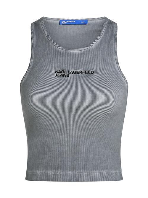 KARL LAGERFELD JEANS Overdel  grå / sort