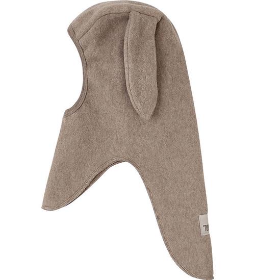 Huttelihut Elefanthue - 1-lags - Fleece - Savannah Melange m. Ør