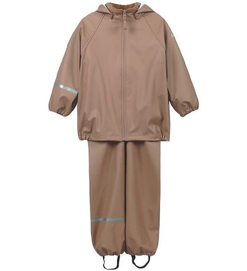 Se CeLaVi Regntøj m. Seler - Recycled PU - Woodsmoke hos KidsWorld