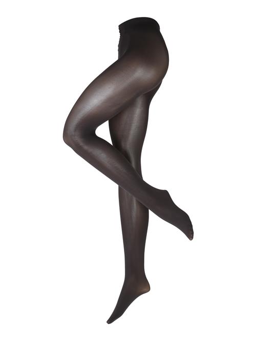 Swedish Stockings Nylonstrømpebukser 'Olivia'  mørkebrun / sort
