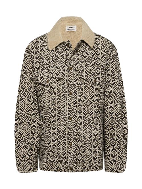 ABOUT YOU x Alvaro Soler Overgangsjakke 'Carlo'  beige / sort