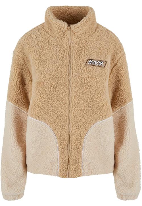 Karl Kani Fleecejakke  beige / ecru / sand