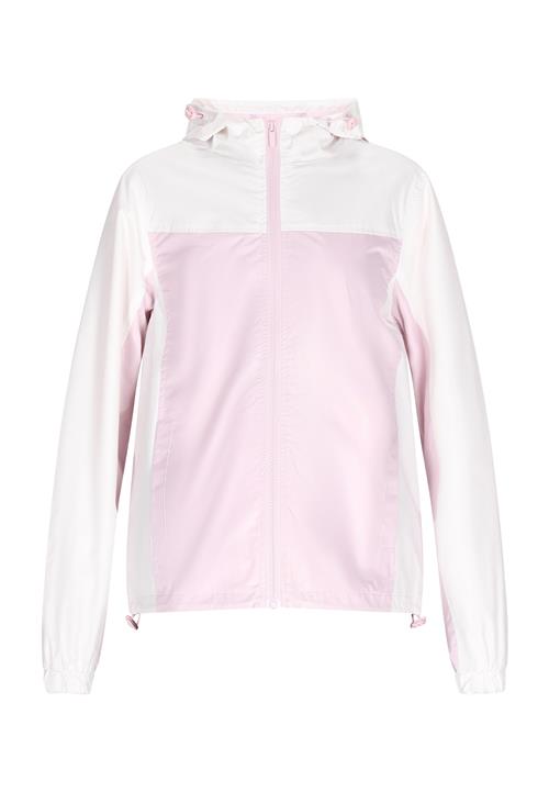 myMo ATHLSR Overgangsjakke  lys pink / hvid