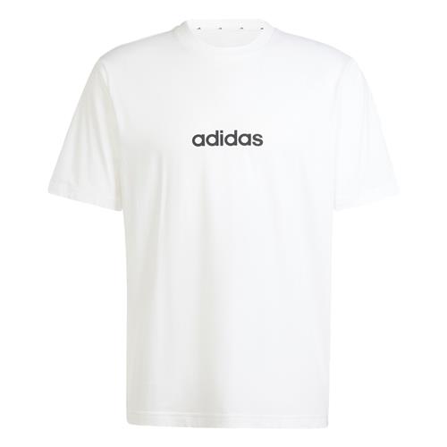 ADIDAS SPORTSWEAR Bluser & t-shirts 'Essentials'  sort / hvid