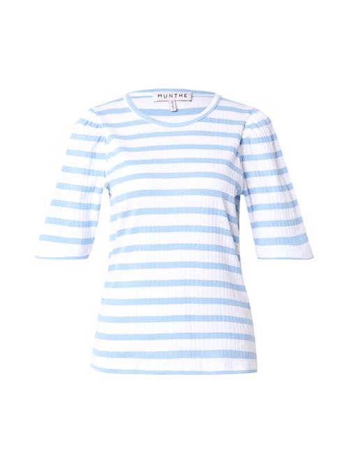 Munthe Shirts 'JIKOLAZ'  lyseblå / hvid