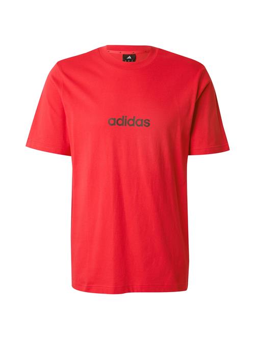 ADIDAS SPORTSWEAR Bluser & t-shirts 'Essentials'  knaldrød / sort