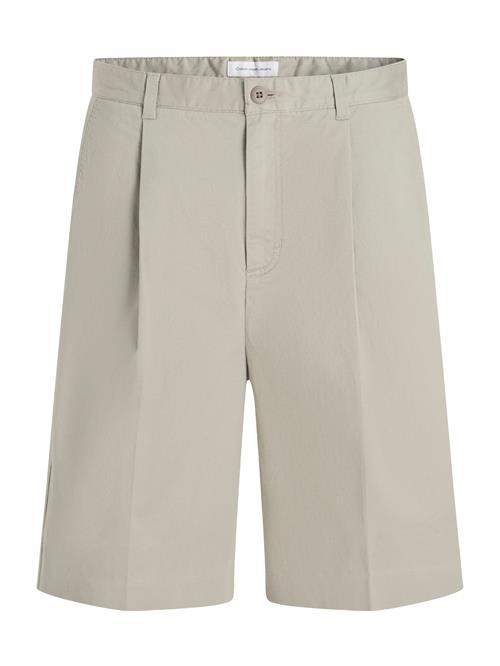 Calvin Klein Jeans Bukser med fals  stone