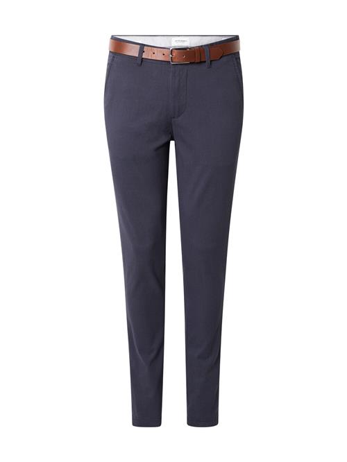 JACK & JONES Lærredsbukser 'JPSTMARCO JJLEGACY'  navy