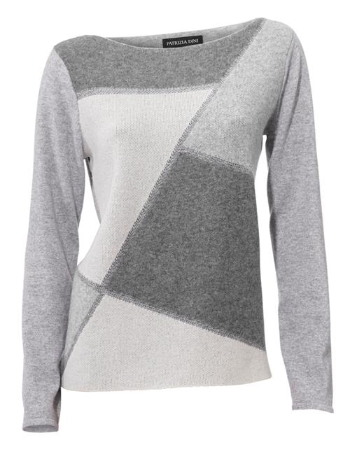 heine Pullover  lysegrå / mørkegrå