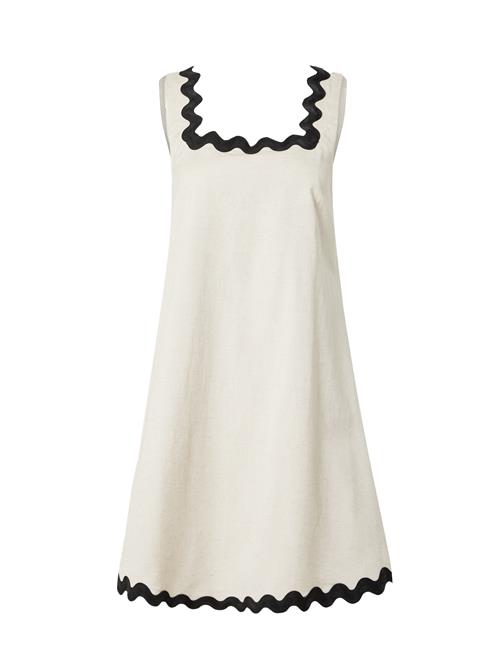 OBJECT Kjole 'Mussi'  creme / sort