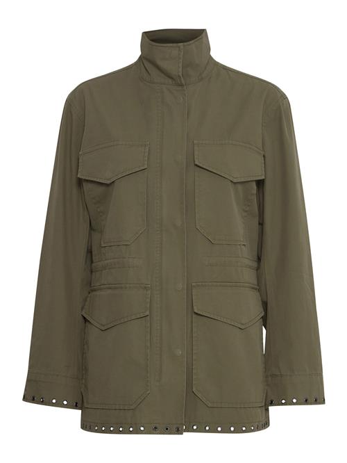 PULZ Jeans Overgangsjakke 'Odett'  oliven