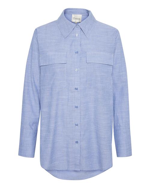 My Essential Wardrobe Bluse 'Skye'  dueblå / hvid