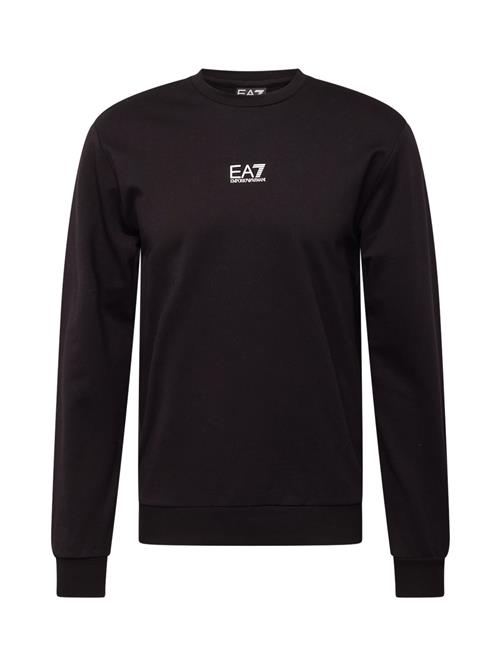 EA7 Emporio Armani Sweatshirt  sort / hvid