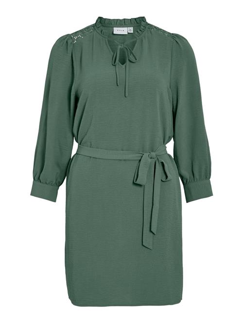 VILA Kjole 'Alberte'  mørkegrøn