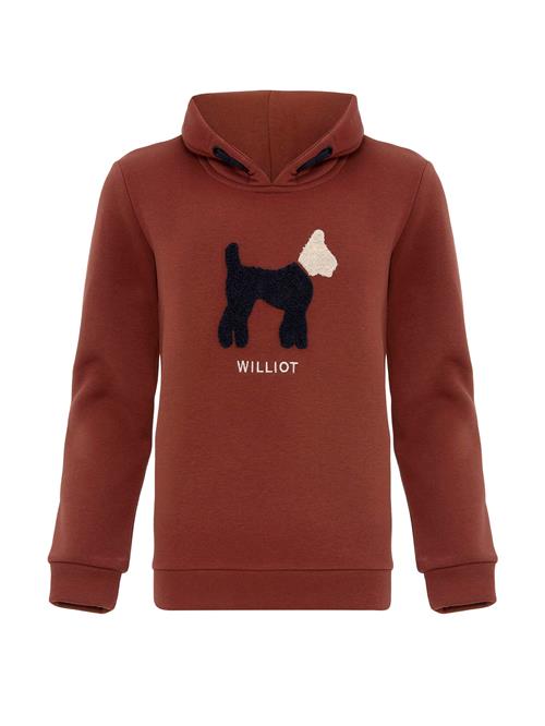 Williot Sweatshirt  brun / sort / hvid