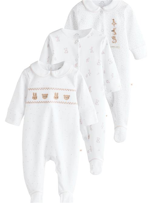 Next Sparkedragt/Body  beige-meleret / hvid