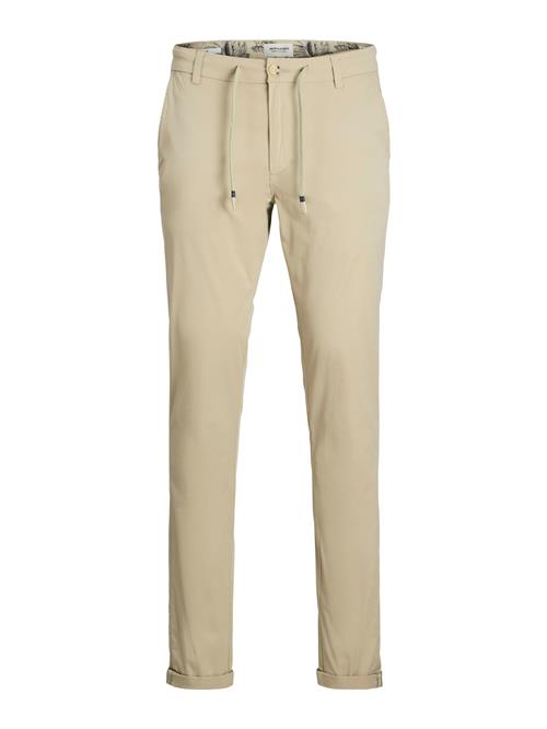 JACK & JONES Lærredsbukser 'JPSTMarco Sunny'  sand