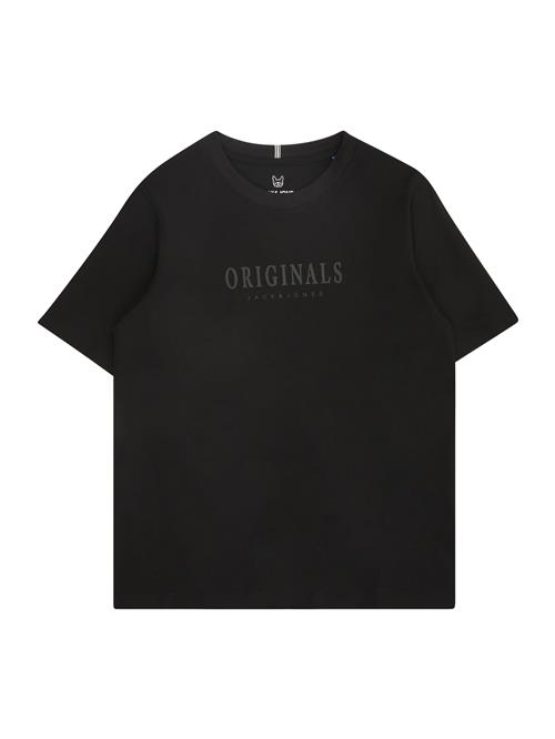 Jack & Jones Junior Shirts 'JORFrederiksberg'  grå / sort