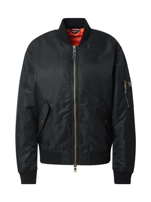 GUESS JEANS Overgangsjakke  sort